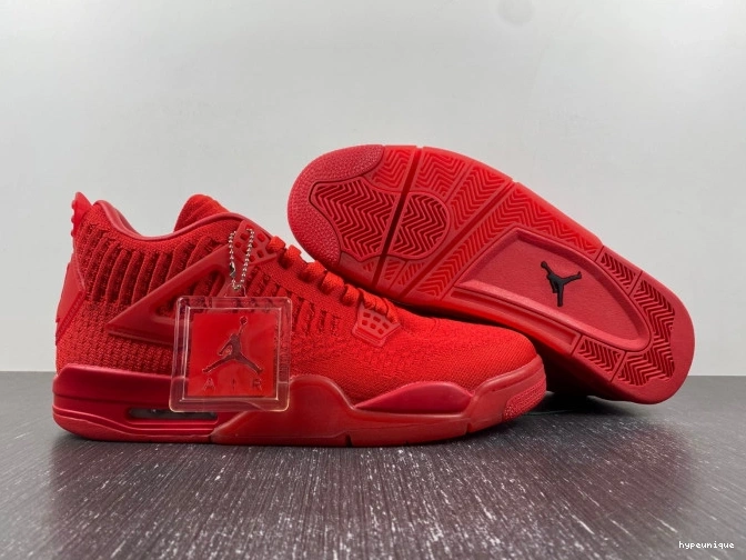 HYPE Red AQ3559-600 Jordan Retro 4 Flyknit 0819